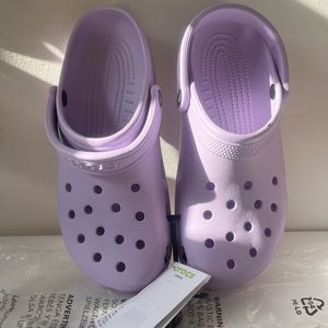 Brand New Lavender Crocs NWT
